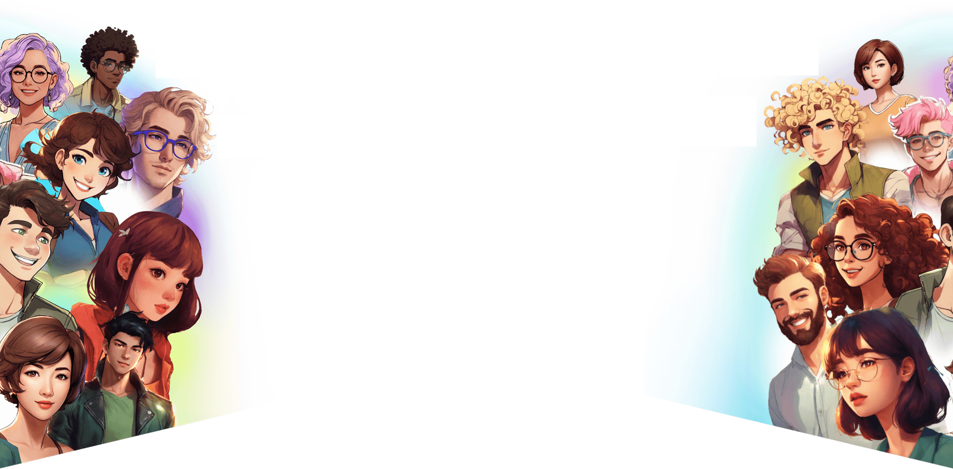 Creative team illustration with multiple professional roles